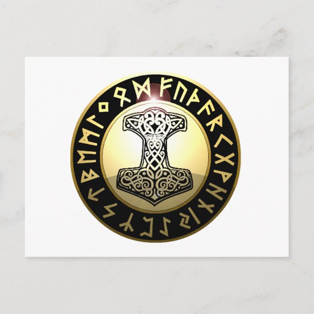 Carte Postale Thor's Hammer (Devant)