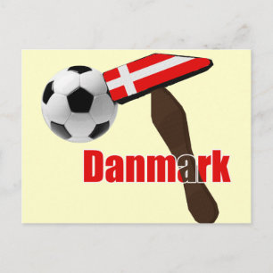Carte Postale Thors Hammer Danmark Dynamite Fodbold 2014