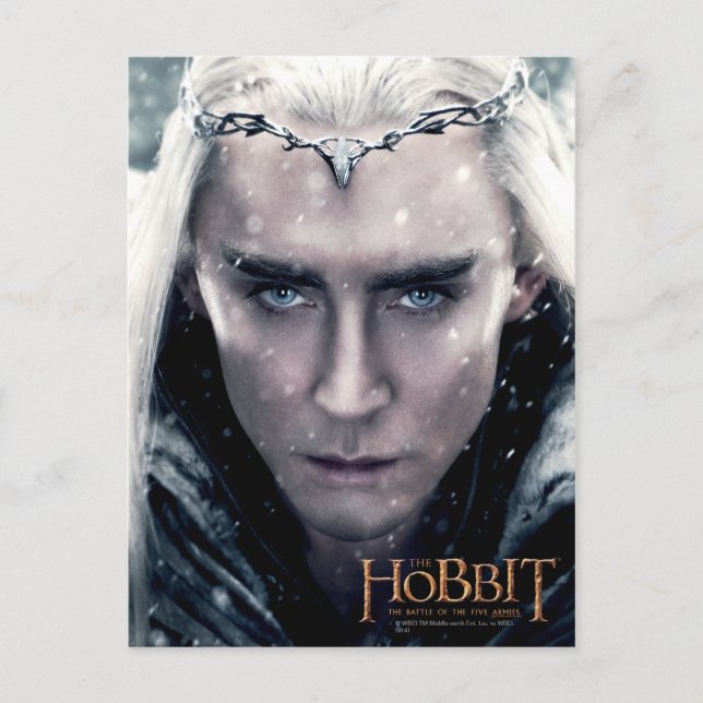 Carte Postale Thranduil gros plan (Devant)