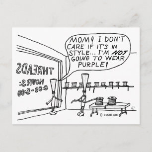 Carte Postale Thread Shop