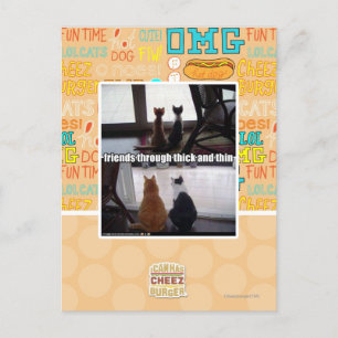 Carte Postale Through thick and thin