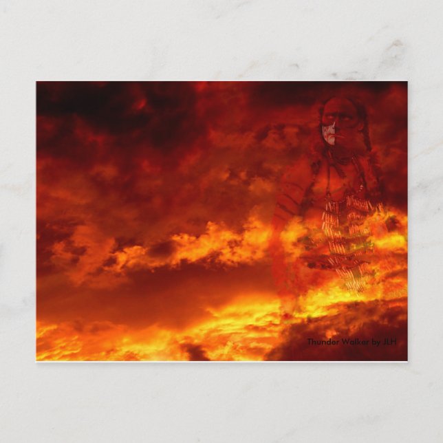 Carte Postale Thunder Walker par JLH (Devant)