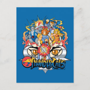 Carte Postale ThunderCats   Firey Group Graphic