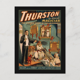 Carte Postale Thurston le grand magicien