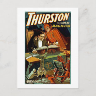 Carte Postale Thurston Le Grand Magicien - Vintage