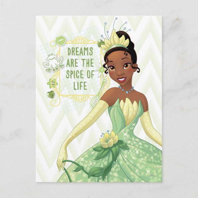 Carte Postale Tiana - Les Rêves Sont L'Épice De La Vie (Devant)