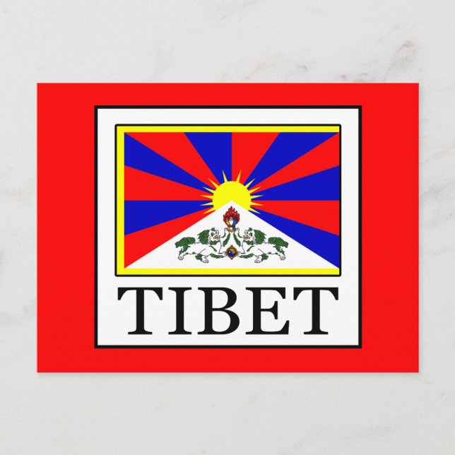 Carte Postale Tibet (Devant)