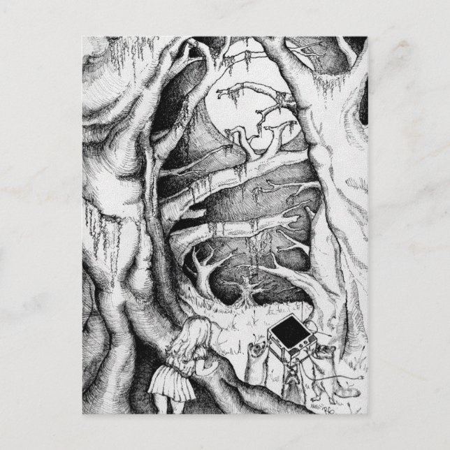 Carte Postale Tidings Mischievious (Devant)