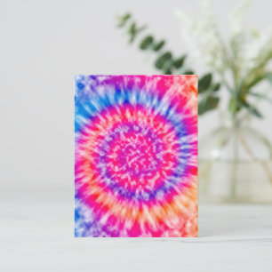 Carte Postale Tie Dye