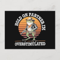 Tiens-toi partenaire je suis cow-boy grenouille su