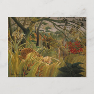 Carte postale Tigre de Rousseau