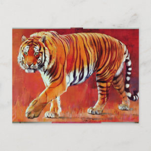 Carte Postale Tigre du Bengale