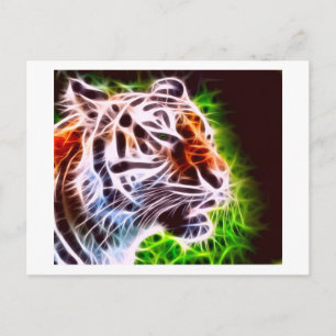 Carte Postale Tigre élémentaire