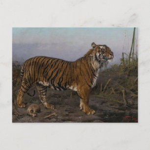 Carte Postale Tigre royal par Geza Vastagh