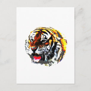 Carte Postale Tigre torride