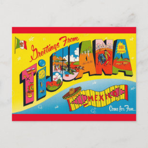 Carte postale Tijuana Mexique