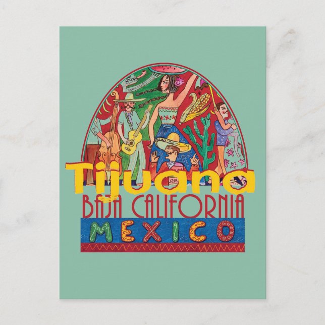 Carte Postale TIJUANA Mexique (Devant)