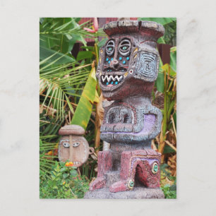 Carte Postale Tiki