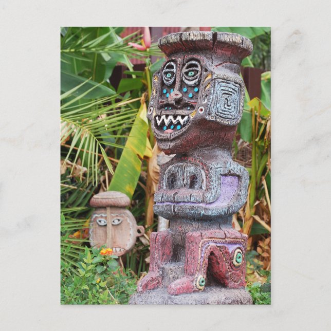 Carte Postale Tiki (Devant)