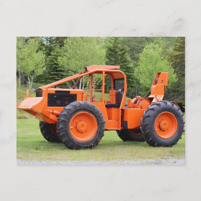 Carte Postale Timberjack Skidder (Devant)