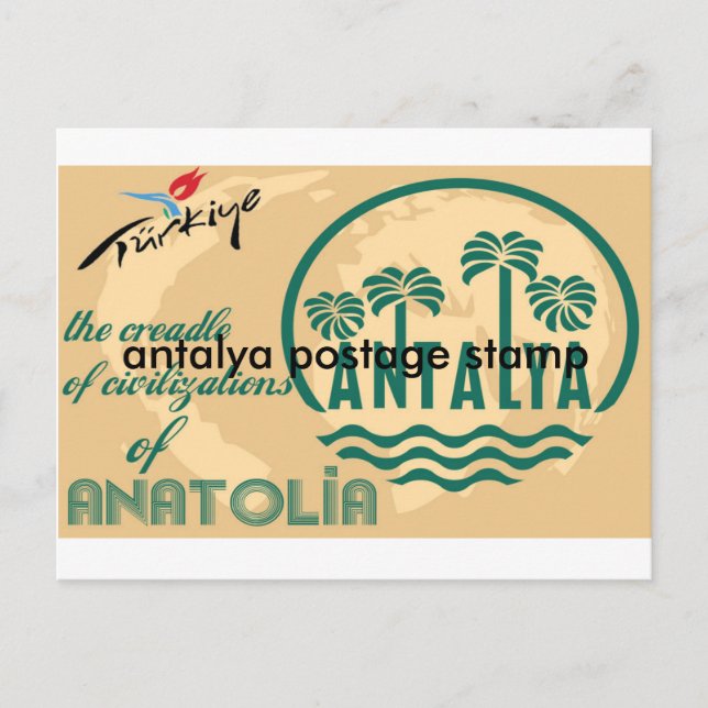 Carte Postale Timbre Postage américain (Devant)