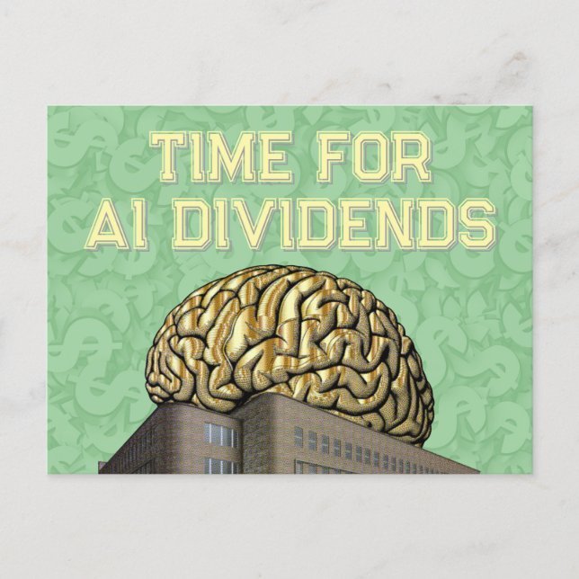 Carte Postale Time For AI Dividends (Devant)
