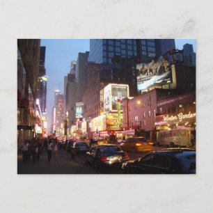Carte Postale Times Carré New York