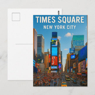 Carte Postale Times Square – New York City