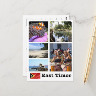 Carte Postale Timor oriental - Mosaïque -