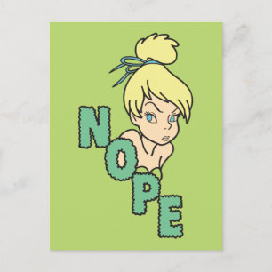 Carte Postale Tinker Bell   Elle Dit Non
