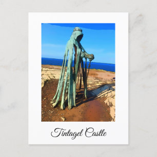 Carte postale Tintagel King Arthur Monument Cornwa