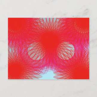 Carte Postale tintement rouge