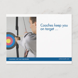 Carte Postale Tir à l'arc