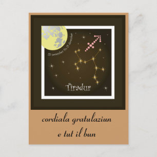 Carte Postale Tiradur 23 novembre fin 21 december
