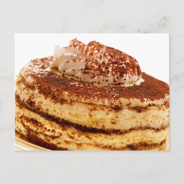 Carte Postale Tiramisu (Devant)