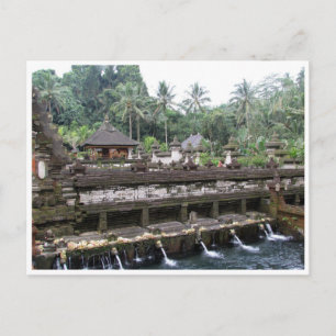 Carte Postale tirta empul temple bali