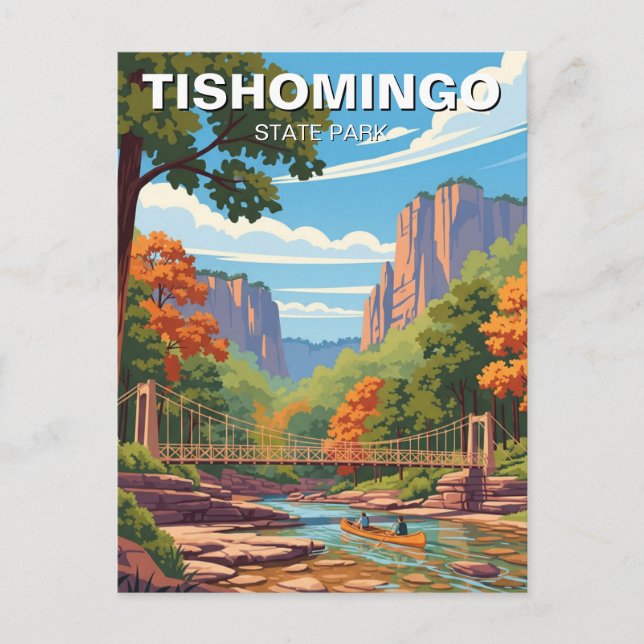 Carte Postale Tishomingo State Park Mississippi Travel (Devant)