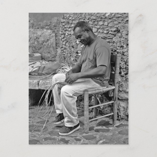 Carte Postale Tissage (Devant)