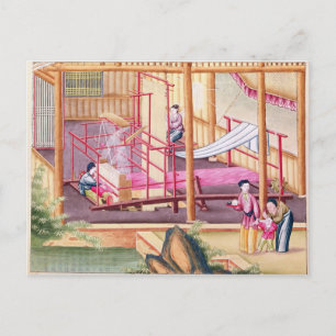 Carte Postale Tissage