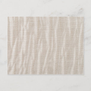 Carte Postale Tissu beige