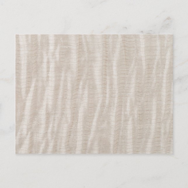 Carte Postale Tissu beige (Devant)