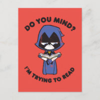 Titans Ados, partez ! | Raven "J'essaie de lire"