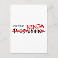 Titre du travail Ninja - Programmeur
