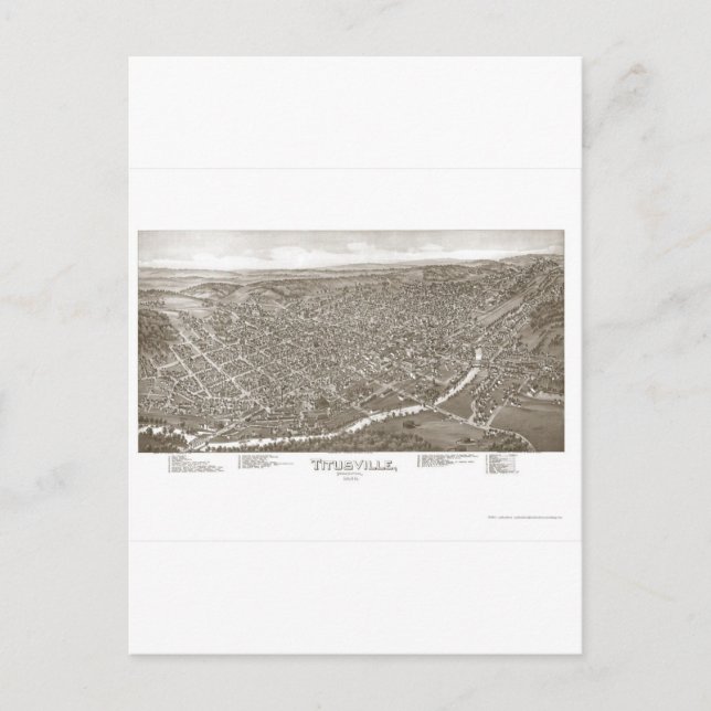 Carte Postale Titusville (Devant)