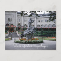 Tivoli Gardens Parc d'attractions Vintage Copenhag