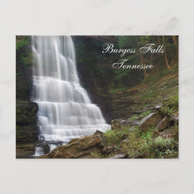 Carte postale TN de Burgess Falls (Devant)