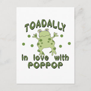 Carte Postale TOADALLY Love PopPop Frog