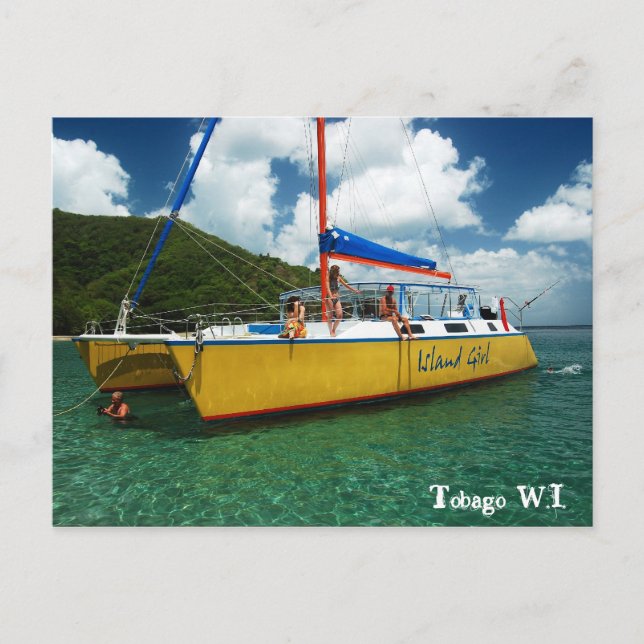 Carte Postale Tobago W.I. (Devant)