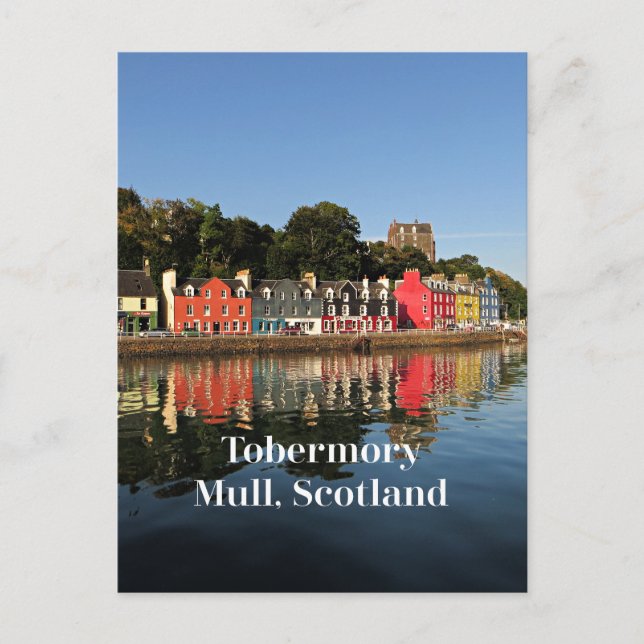 Carte Postale Tobermory, Mull, Écosse (Devant)