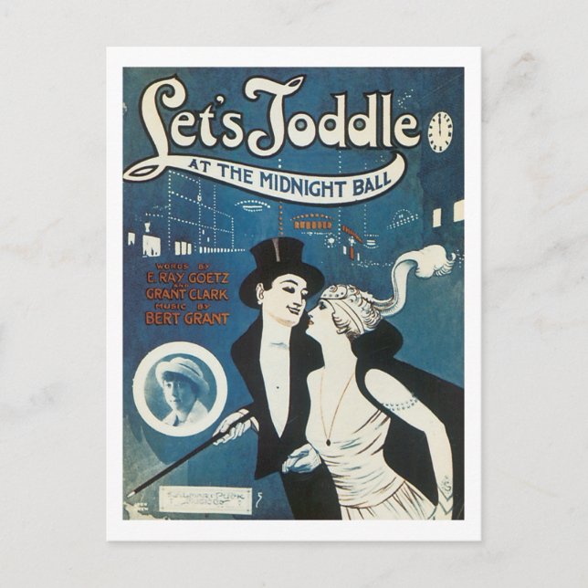 Carte Postale Toddle au bal de minuit (Devant)